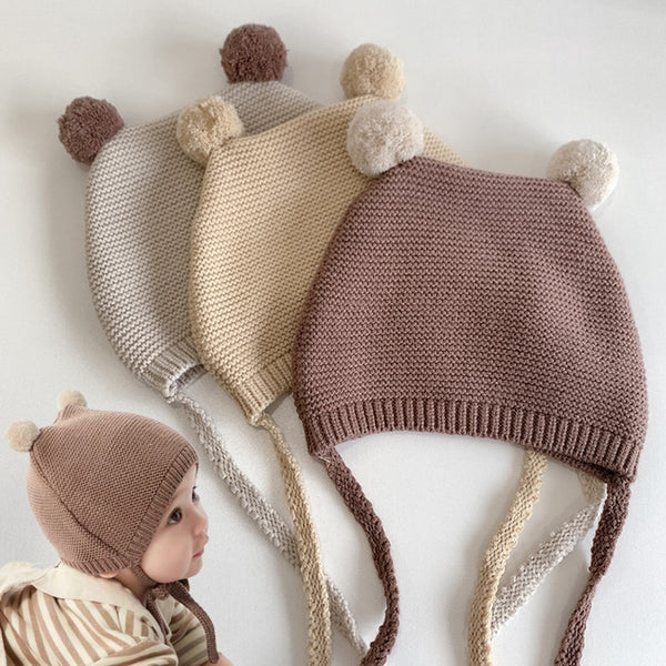 Cute Bear Crochet Baby Hat