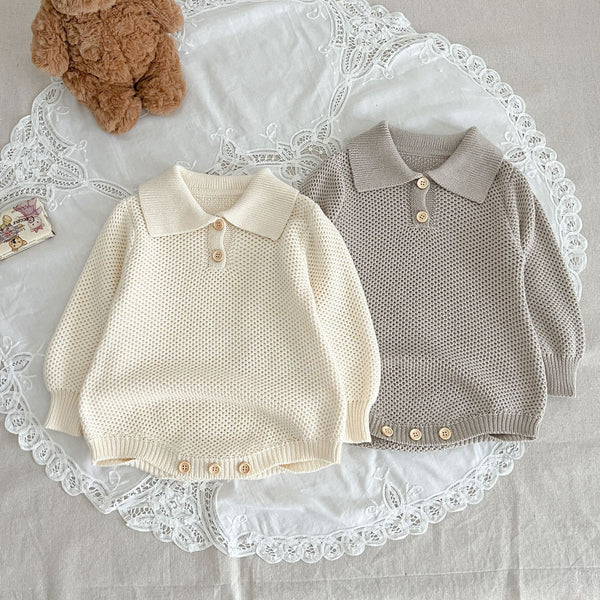 Baby Sweater Romper